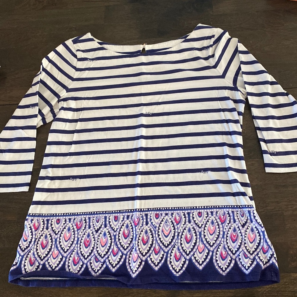LILLY PULITZER striped shirt